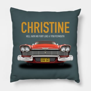 Christine - Alternative Movie Poster Pillow