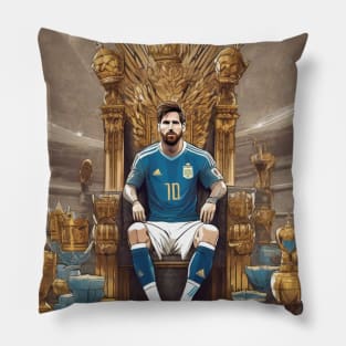 Messi Argentina Futbol Soccer King Pillow