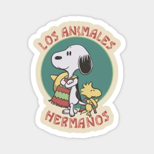 Los Animales Hermanos Magnet