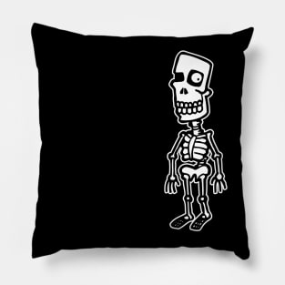 Dork Skeleton {DARK shirts} Pillow