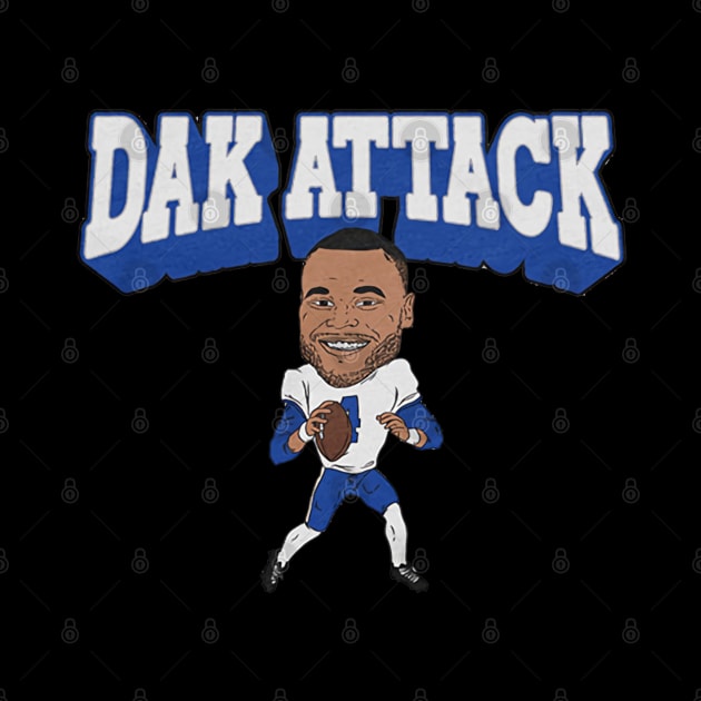 Dak Prescott Dak Attack by Chunta_Design