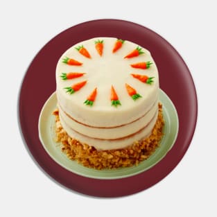 Sweet Delights - Delectable Carrot Cake Pin