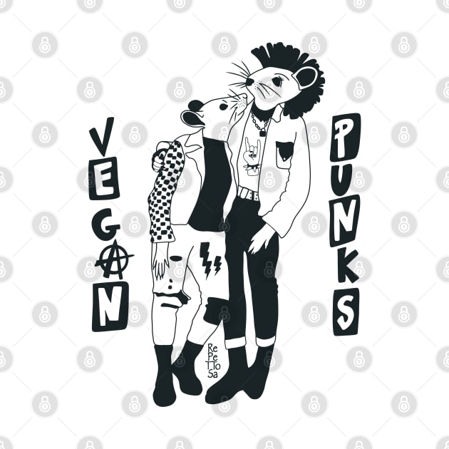 Vegan Punks - Mice by repettosa