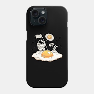 Fried egg planet Phone Case