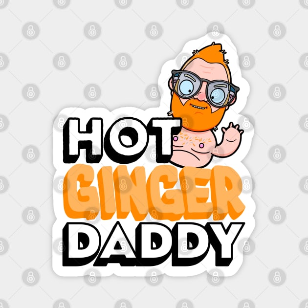 Hot Ginger Daddy Magnet by LoveBurty