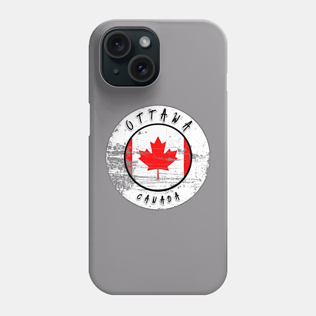 Ottawa Canada Vintage Phone Case by Travel Penguin