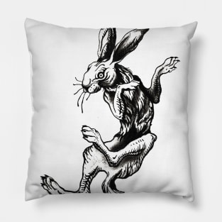 Running Hare Pillow