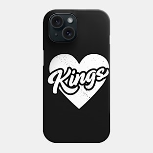 Vintage Kings School Spirit // High School Football Mascot // Go Kings Phone Case