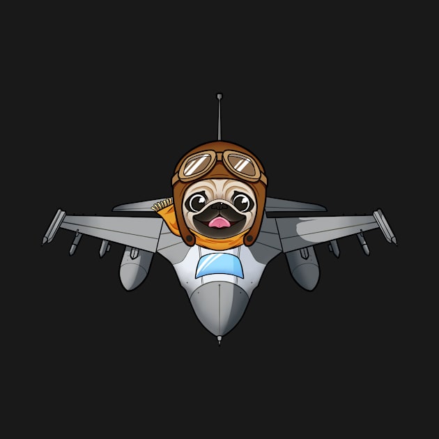 Pug Fighter Squadron: Taking the Skies by Paw by Holymayo Tee