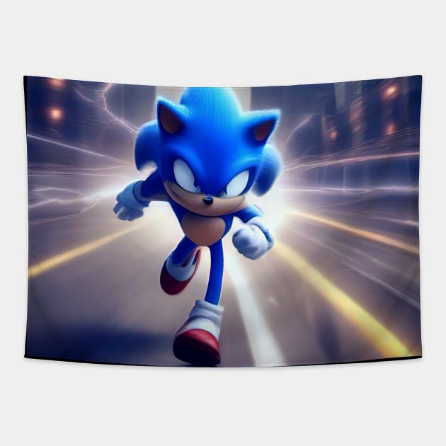 running hedgehog Tapestry by store of art