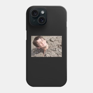 buried in the sand Phone Case