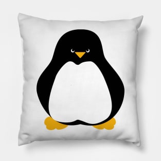 Angry Penguin Pillow