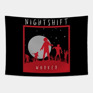 Night Shift Worker Tapestry