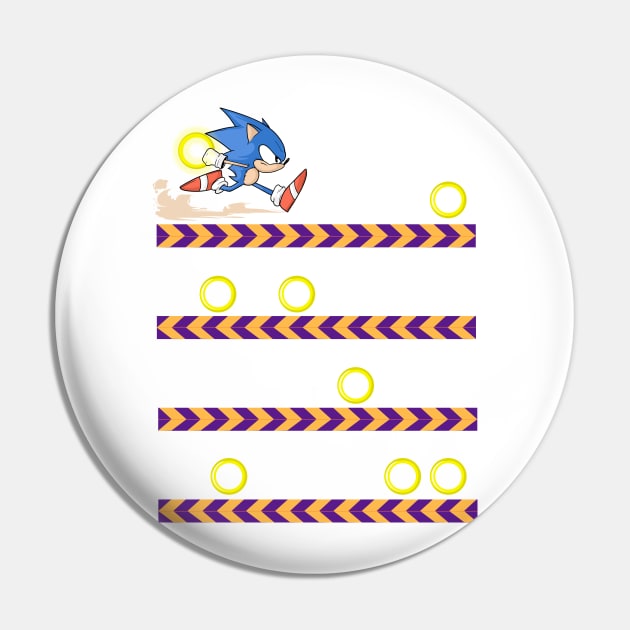 Sonic Lines Pin by Eoli Studio