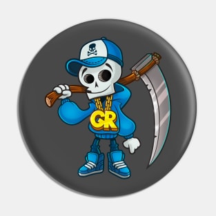 Little Grim Reaper Halloween Pin