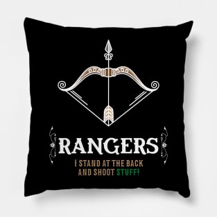RPG Definition of Rangers Pillow