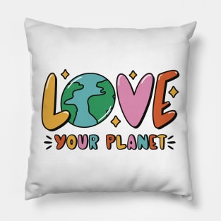 Love Mother Earth Environment Earth Day 2024 Pillow