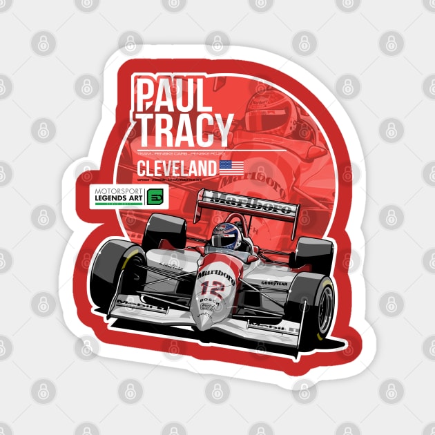 Paul Tracy - 1993 Cleveland Magnet by EvanDeCiren