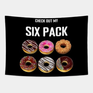 Check out My Six Pack - Funny Gym and Workout Pun Tapestry