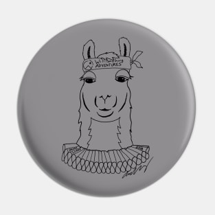 Drama Llama Pin