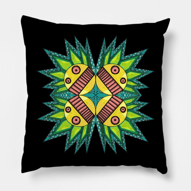 Ween Fractal Boog Pillow by brooklynmpls