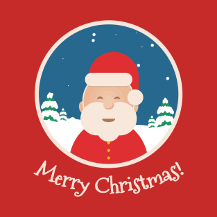 Happy Merry Christmas - Santa Clause T-Shirt