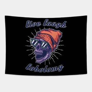 Live laugh lobotomy Tapestry