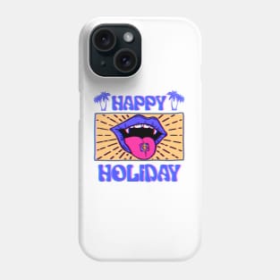 happy holiday Phone Case