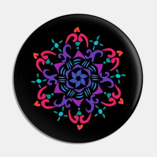 Mandala art Pin