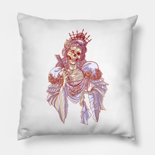 Danse Macabre: Lady of the Gilded Court Pillow