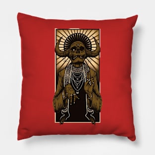 Satan T-Shirt Pillow