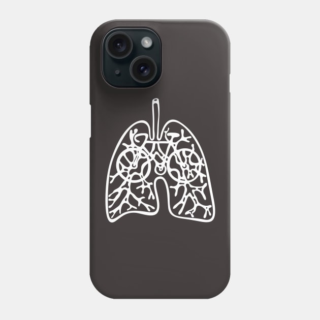 Healthy Lungs Phone Case by AVEandLIA