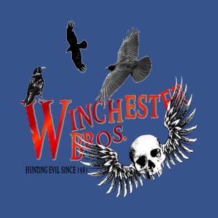 Winchester Bros Hunting Evil since 1983 edited T-Shirt