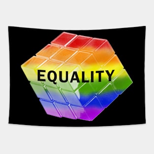 Equality Cube Tapestry