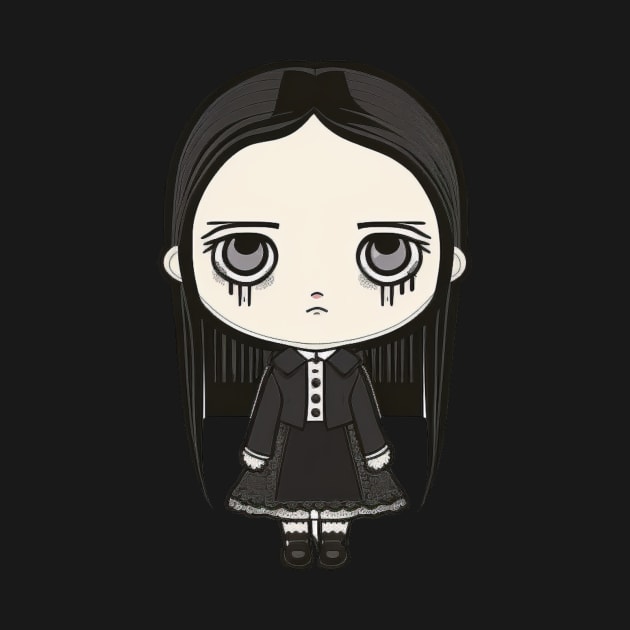 Wednesday Addams by joanniecandi