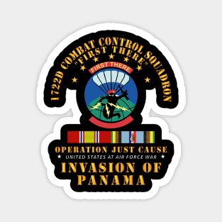 Just Cause - 1722d Combat Control Squadron w Svc Ribbons X 300 Magnet