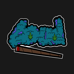 Loud Blunt(teal) T-Shirt