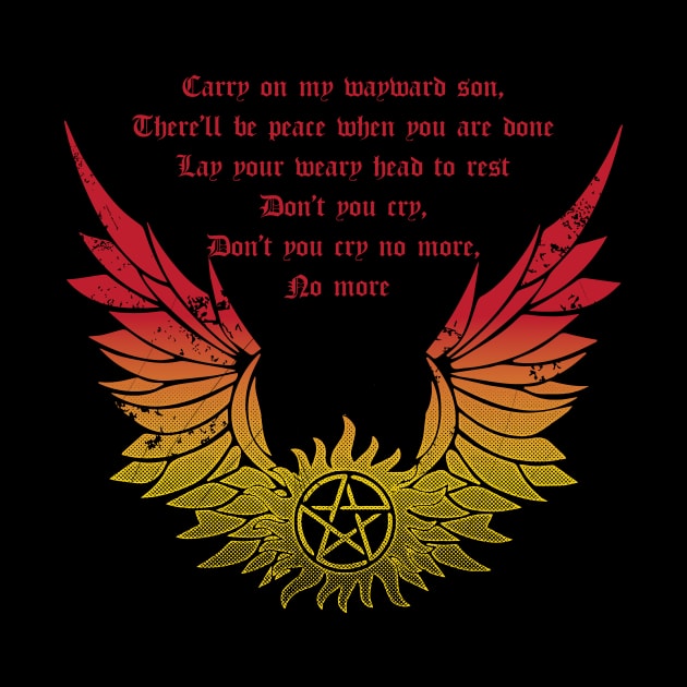 CARRY ON WAYWARD SON by KARMADESIGNER T-SHIRT SHOP