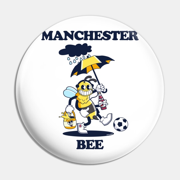 Manchester Bee (1930s rubberhose cartoon character style) Pin by jimmy-digital