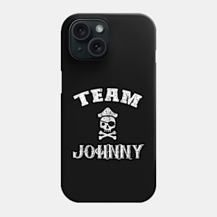 Team Johnny Distressed Pirate Themed - Justice for Johnny Phone Case