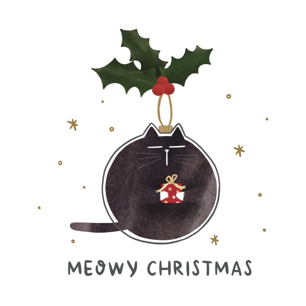 Mocha ball ornament by Moonaries illo