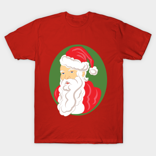 Discover Christmas Santa Claus Cameo - Santa - T-Shirt