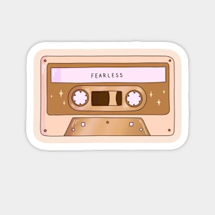 Fearless Cassette Magnet