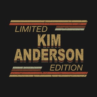 Limited Edition Anderson Name Personalized Birthday Gifts T-Shirt