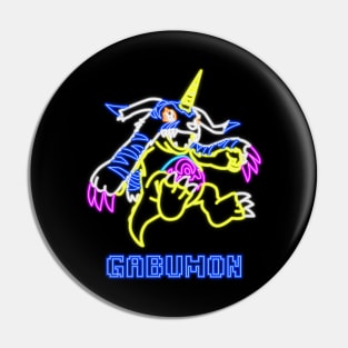 Gabumon Neon Pin