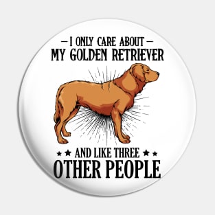 Golden Retriever Pin