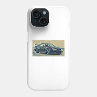 Nissan Skyline GTR R34 Phone Case