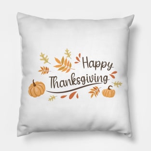 Happy Thanksgiving Pillow