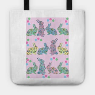 Easter Bunny Cute Rabbits Tote