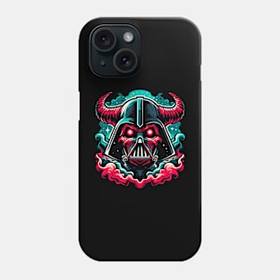 Vader on fire Phone Case